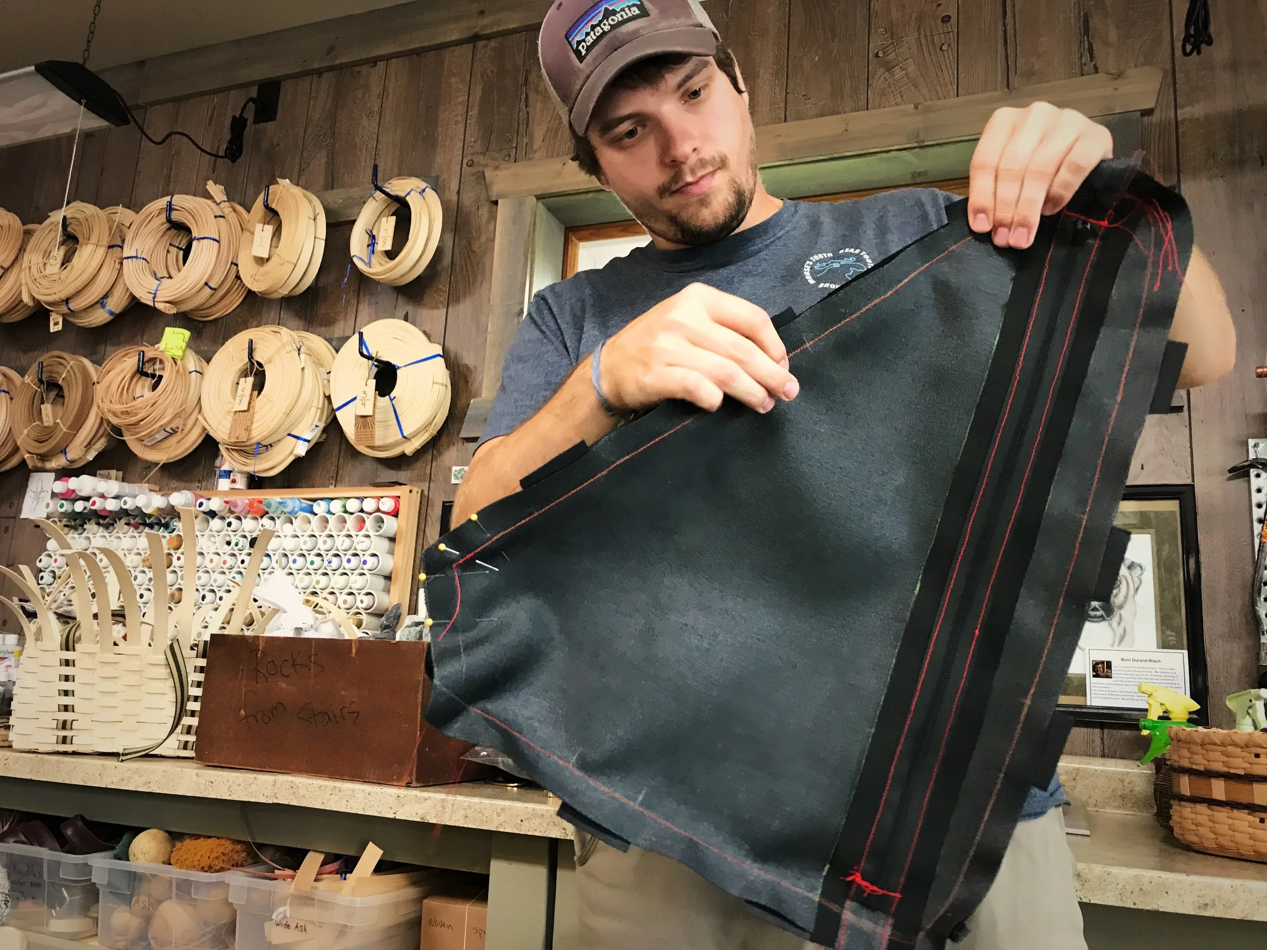 How to Sew a Custom Frame Pack for Bikepacking and Bike Touring
